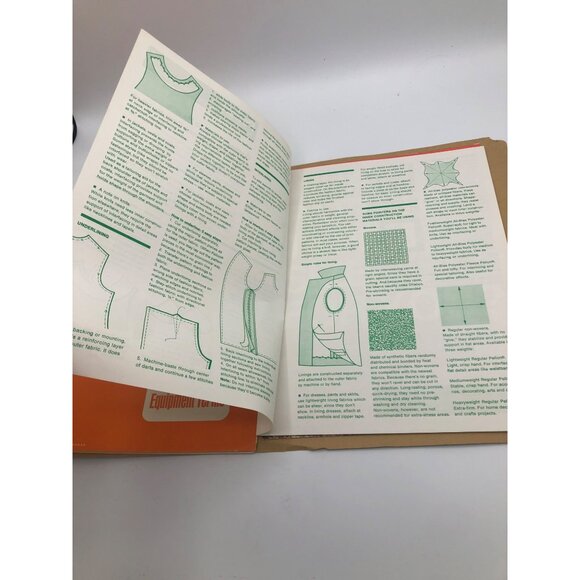 Sewing Guide Terms Beginner Simplicity Reference DIY Clothing Sew Pamphlet VTG - Picture 5 of 16